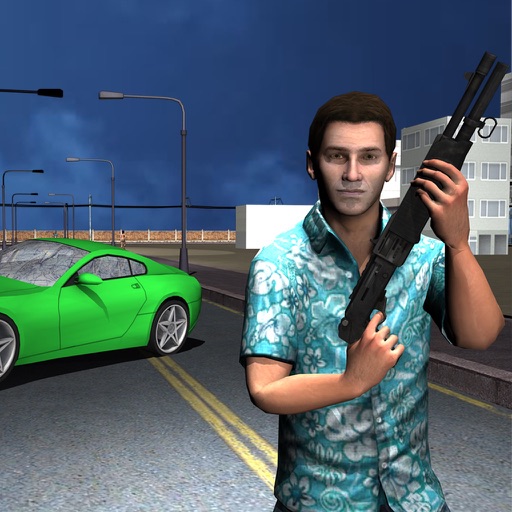 Real Crime Mafia Action Game Icon