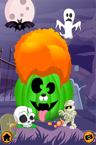 Halloween Pumpkin Maker Decorate Virtual Makeover screenshot 3