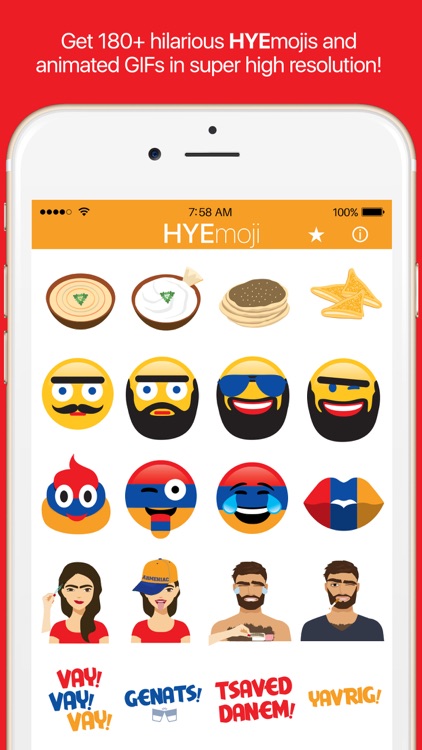 HYEmoji – Armenian Emojis, Yerevan, Armenia! screenshot-0