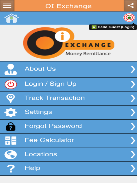 OI Exchange Money Transfer screenshot 2