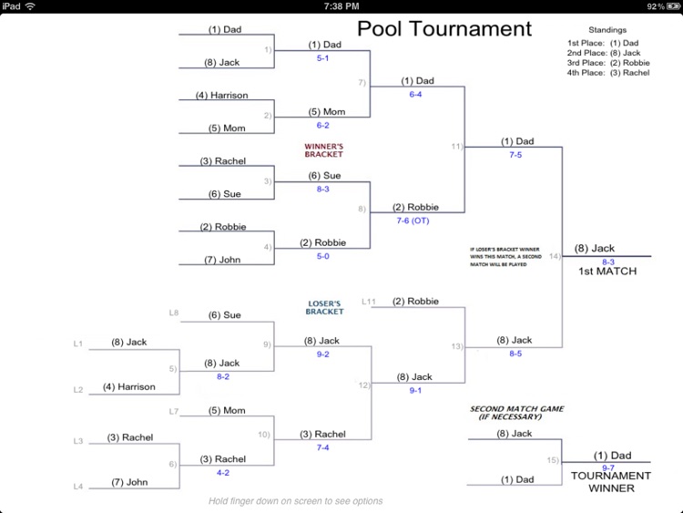 Bracket Maker for the iPad