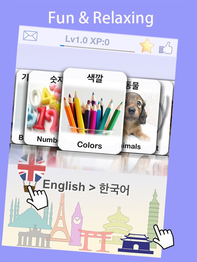 LingoCards - Opi Korean ilmaiseksi: Kuva sanakirja App Storessa