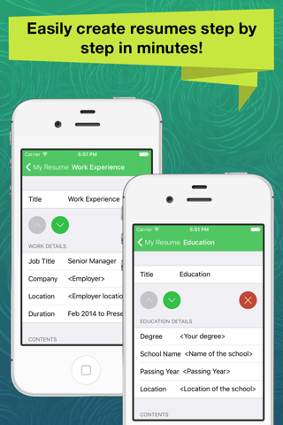 Resume Apex Pro – Professional CV Maker & Builder - náhled