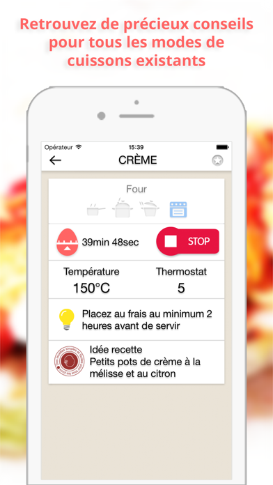 How to cancel & delete Ze Timer, mon minuteur cuisine intuitif from iphone & ipad 4