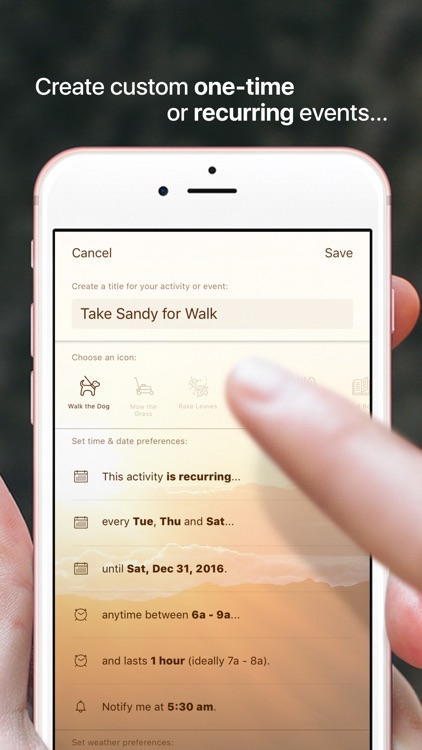 Foresee: Your Personal Activity Forecast