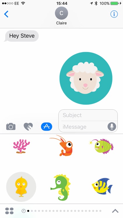 Sticker Zoo for iMessage screenshot-3