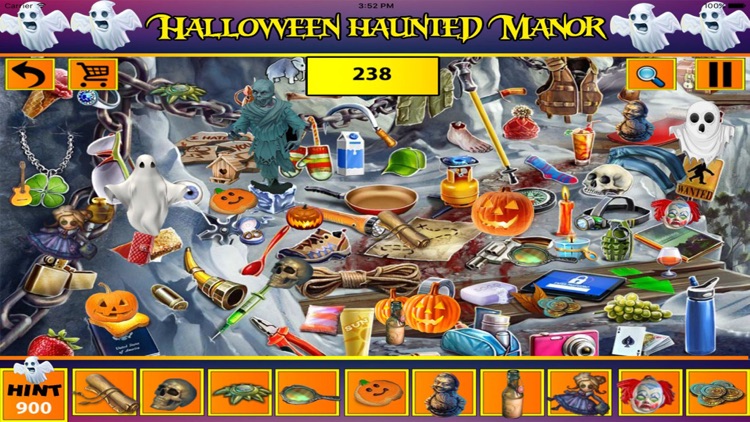 Halloween Haunted Manor : Hidden Object screenshot-3