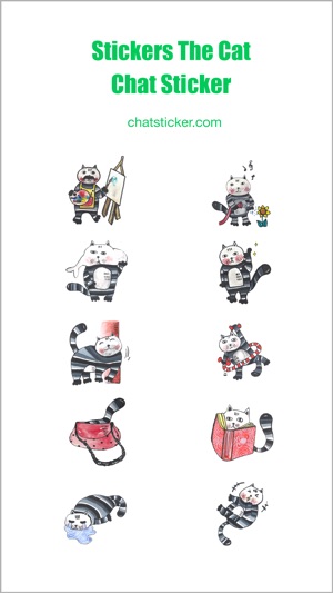 Stickers The Cat Chat Stickers(圖2)-速報App