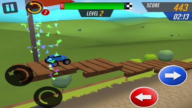 Monster Car Stunts Racing(圖4)-速報App