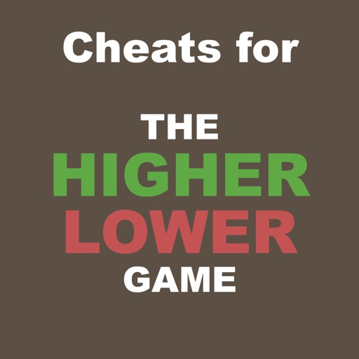 Cheats for The Higher Lower Game Icon