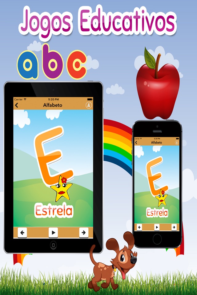 Crianças jogo de aprendizagem (Português) screenshot 2