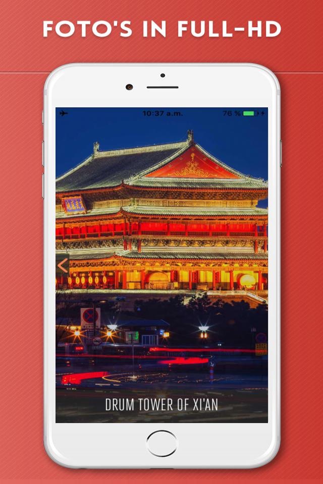 Xi'an Travel Guide with Offline City Street Maps screenshot 2