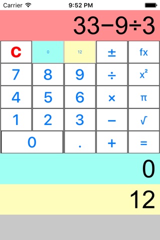 tripleCalculator screenshot 2