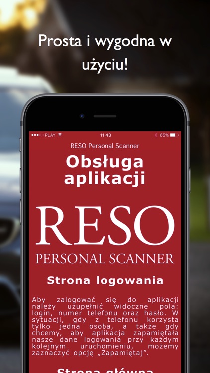 RESO personal scanner