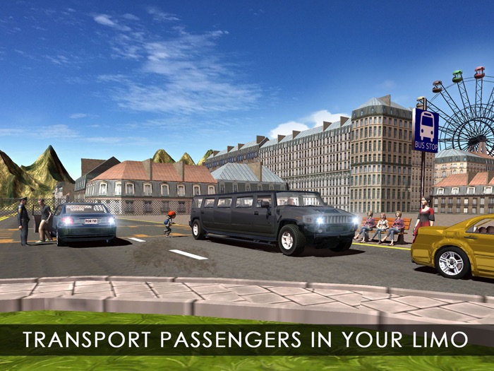 City Limo Taxi Driving Simulator