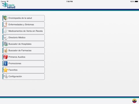 Guía Salud for iPad screenshot 2