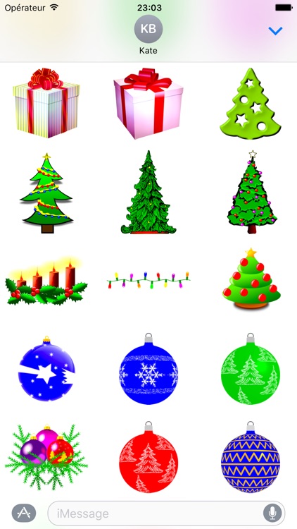 Merry Christmas • Stickers for iMessage screenshot-4