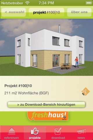 freshhaus Marty Häuser screenshot 2