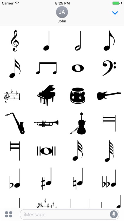 Music Note Stickers