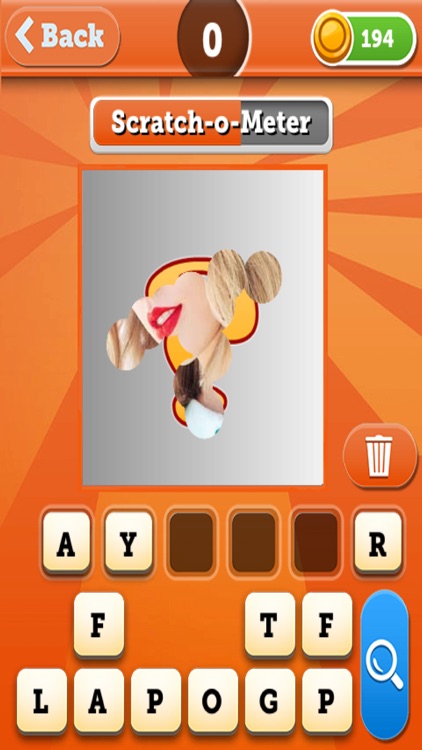 Scratch and Guess Celebrities