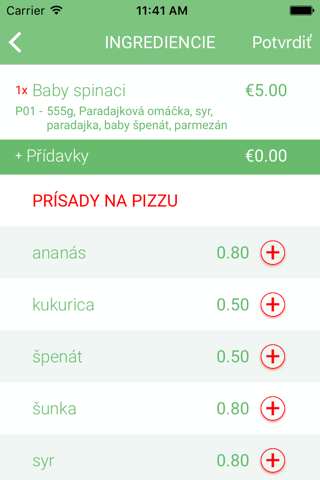 Zdravá Pizza screenshot 4