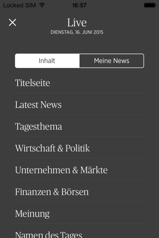 Handelsblatt Live für das iPhone screenshot 4