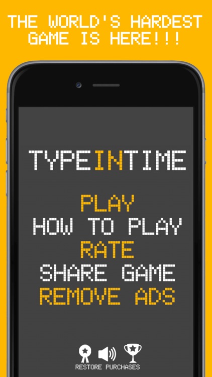 Type In Time - World's Hardest Typing Game