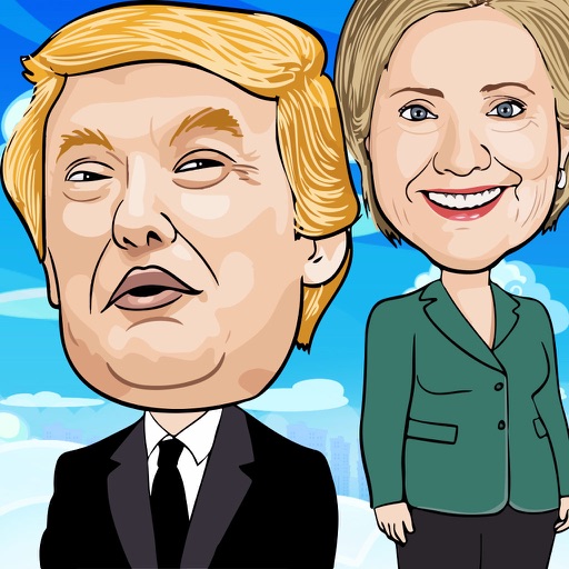 Game for US Election 2016:Trump & Hillary & Bernie iOS App