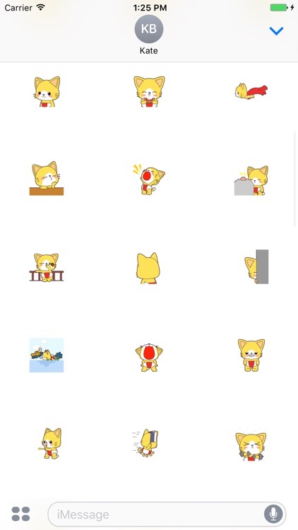 Nat Cat animated stickers - 70++ icons