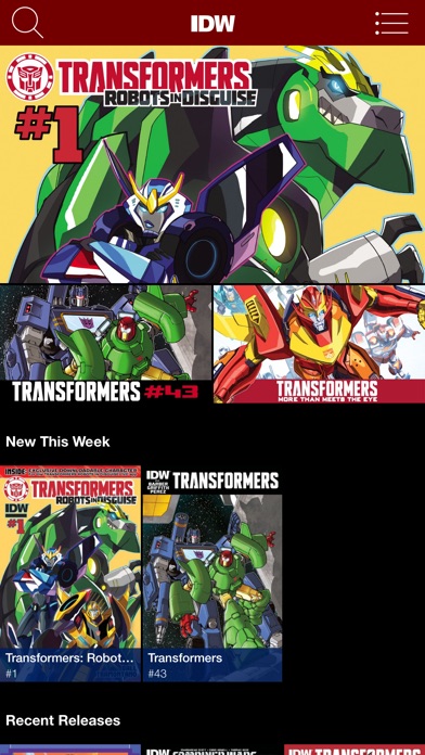 Transformers Comics review screenshots