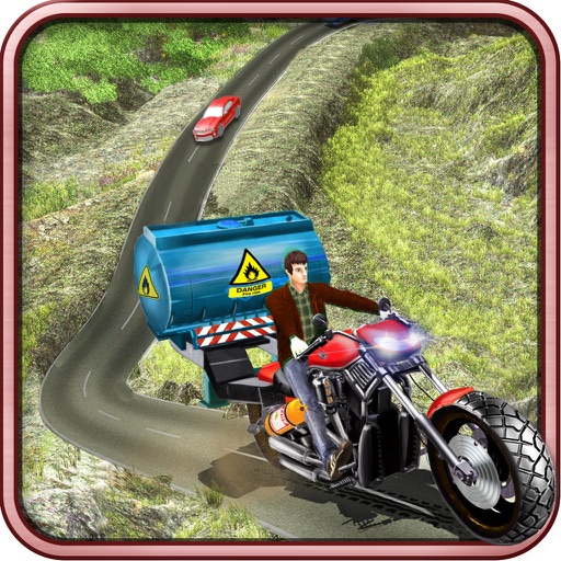 Offroad Oil Tanker Moto Bike Transporter iOS App