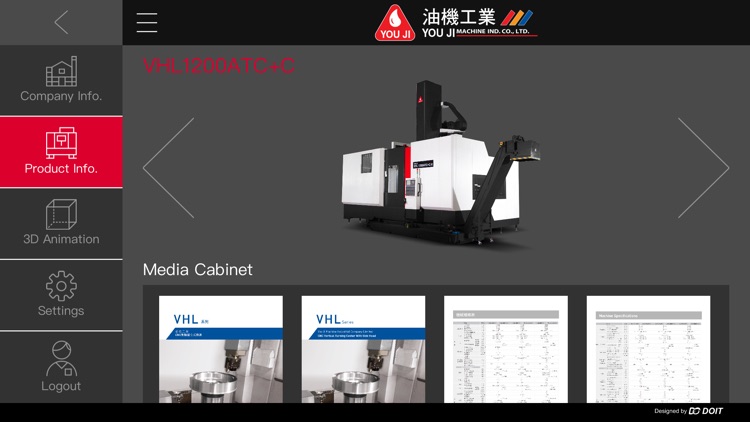 油機工業-VHL 側軸型立式車床