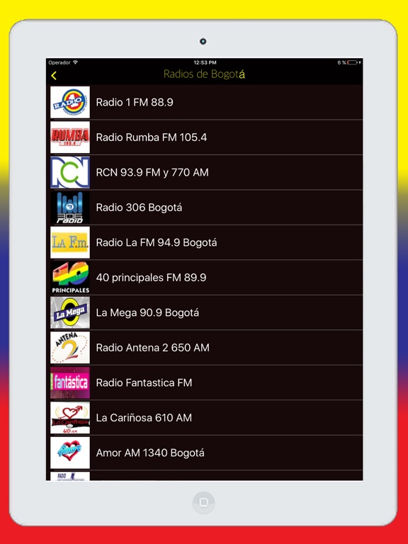 Radios Colombia - Emisoras de Radio AM FM en Vivo screenshot 2