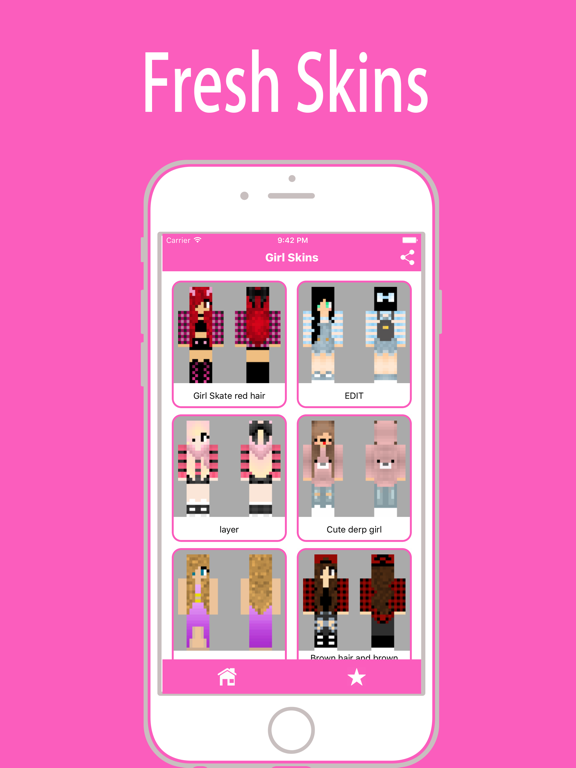Girl Skins App for Minecraft - Screenshot 0