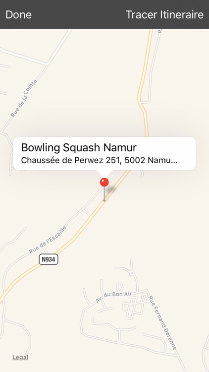 Bowling Squash Namur screenshot-4
