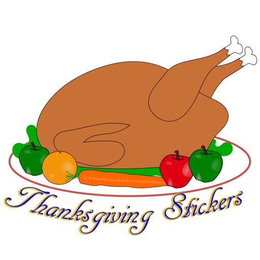 Thanksgiving Stickers (with Sticker effect) icon