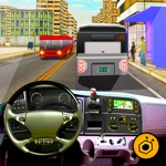 Real Modern city Bus driving simulator 3d 2016  transport passengers through real city traffic