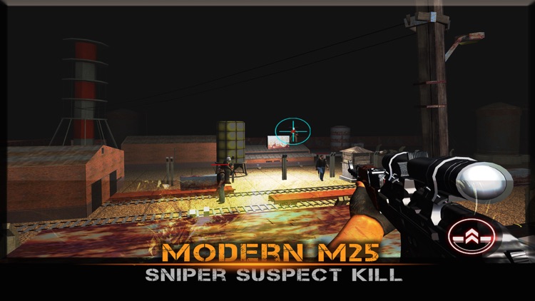 Modern M25 Sniper Suspect Killer screenshot-3