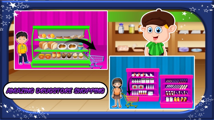 Supermarket Drugstore Cashier - Cash register Sim