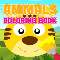 Activities of Animals Coloring Book Kids Game