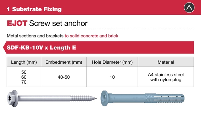 EJOT Rainscreen fasteners specifier(圖4)-速報App