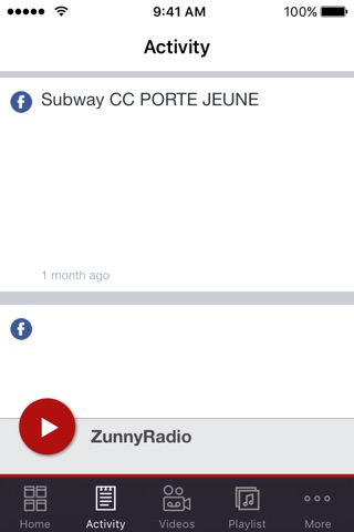 ZunnyRadio screenshot 2