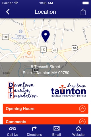 Downtown Taunton Foundation screenshot 3