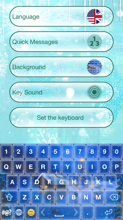 Christmas Keyboard Emoji Holiday Themes Xmas Fonts
