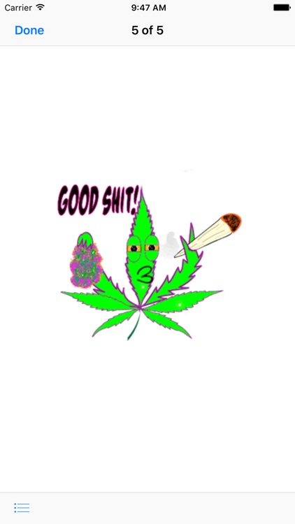 Geafus 420 Animated  Weed Emoji screenshot-4