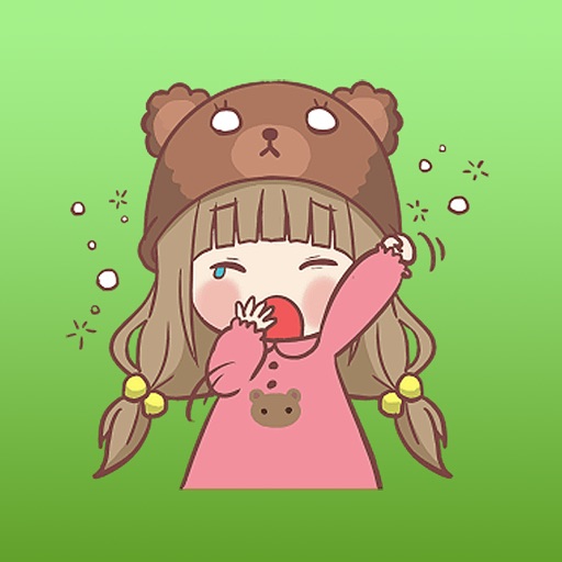 Mina The Lovely Anime Girl Stickers icon