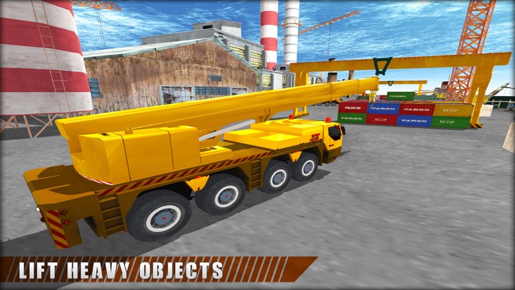 Crane Operator Cargo Transport by Atif Aziz