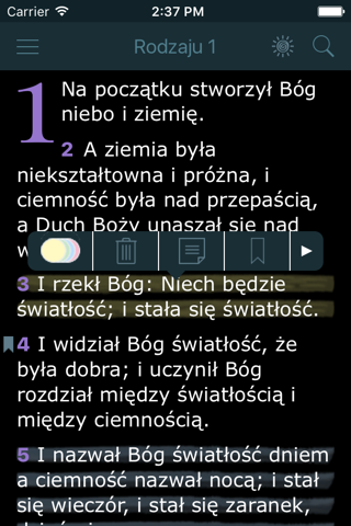 Polska Biblia Gdańska. Pismo Święte (Polish Bible) screenshot 2