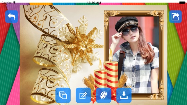 Xmas Photo Frames & Photo Editor(圖2)-速報App