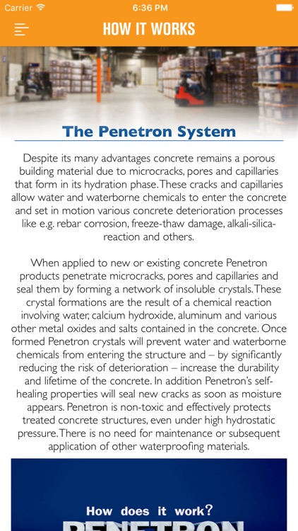 Penetron App